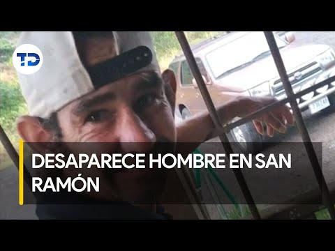Hombre tiene más de un mes desaparecido en San Ramón