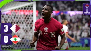 ملخص مباراة قطر ولبنان 3-0 – كأس آسيا 2023