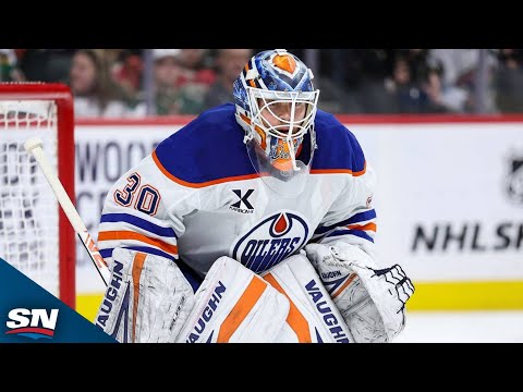 Oilers Calvin Pickard Denies Sebastian Aho With Breakaway Stop in Final Minute
