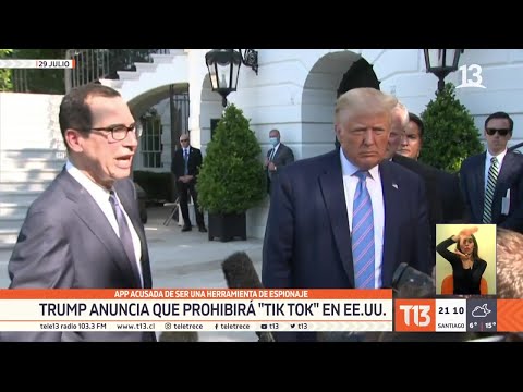 Presidente Trump anuncia que prohibirá TikTok en EE.UU.