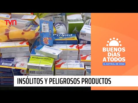 Los insólitos y peligrosos productos encontrados en operativo en Meiggs | Buenos días a todos
