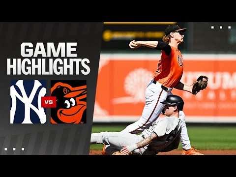 Yankees vs. Orioles Game Highlights (7/13/24) | MLB Highlights