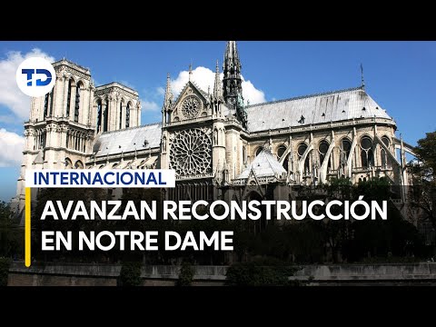 Avanzan trabajos de reconstruccio?n de la catedral de Notre Dame
