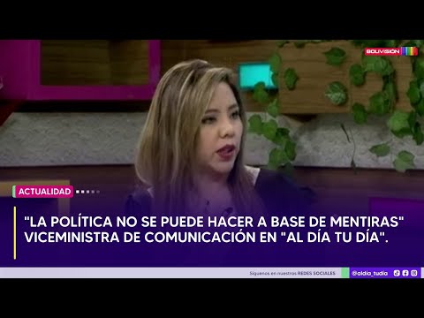 Gabriela Alcón: La política no se puede hacer a base de mentiras