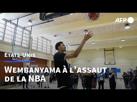 Basket: la NBA se prépare à l'arrivée du prodige Wembanyama | AFP