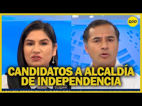 ELECCIONES MUNICIPALES 2022: Sandra Gutiérrez y Elgar Espejo exponen propuestas para Independencia