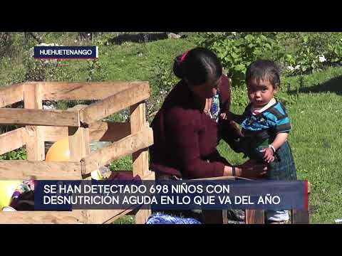 Cerca de 700 niños con desnutrición aguda han sido detectados este año en Huehuetenango