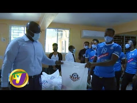 Portmore United FC Delivers Care Packages to Spanish Town Hospital Staff - May 7 2020