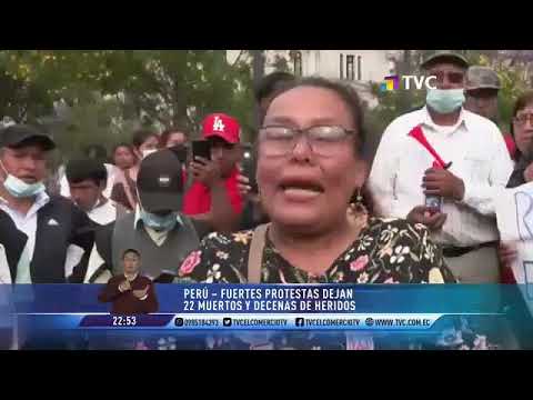 Perú: Fuertes protestas dejan 22 muertes y decenas de heridos