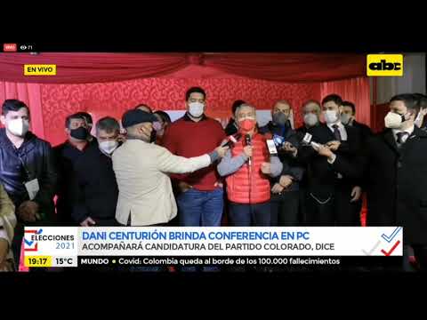 Dani Centurión reconoce su derrota en Asunción