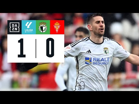 Burgos CF vs Real Sporting (1-0) | Resumen y goles | Highlights LALIGA HYPERMOTION