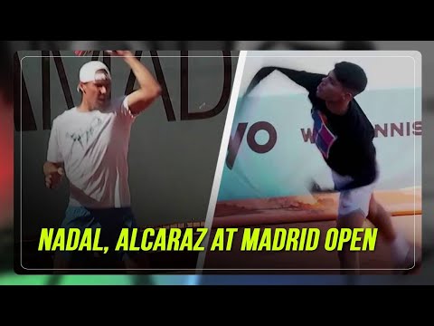 Nadal and Alcaraz gear up for Madrid Open on friendly turf