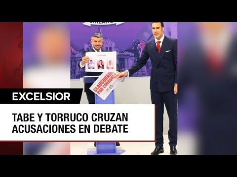 Confrontación entre Tabe y Torruco en debate por la alcaldía Miguel Hidalgo