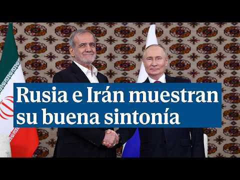 Rusia e Irán muestran su buena sintonía: Nuestra valoraciones internacionales son muy cercanas