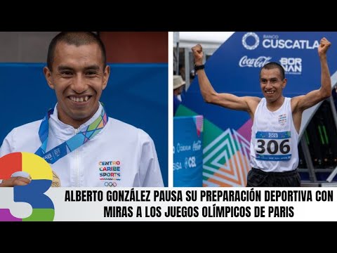 Alberto González pausa su preparación deportiva con miras a los Juegos Olímpicos de Paris