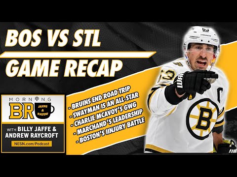 Bruins Close Out Road Trip, End Losing Skid With OT Win Over Blues | Ep. 250