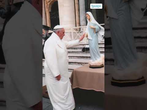 ¿Por que? el Papa Francisco ama tanto a la Santi?sima Virgen Mari?a? #papafrancisco #virgenmaria