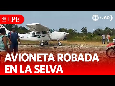 ¿Qué se sabe del paradero de la avioneta robada en la selva? | Primera Edición | Noticias Perú