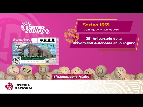 Sorteo Zodiaco No. Conmemorando el 35° Aniversario de la Universidad Autónoma de la Laguna