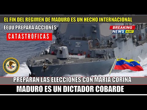 URGENTE! Maduro dictador cobarde solo le queda la carcel al GANAR Maria Corina