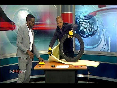 DIY on NOW - Tyre Furniture Step 1