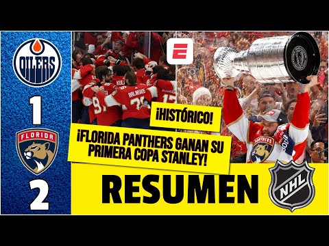 FLORIDA PANTHERS, CAMPEÓN. LOGRA PRIMERA STANLEY CUP al ganar 2-1 a Edmonton Oilers en Juego 7 | NHL