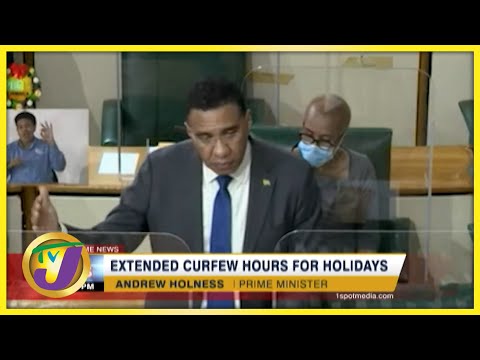 Extended Curfew Hours for Holidays | TVJ News - Dec 7 2021