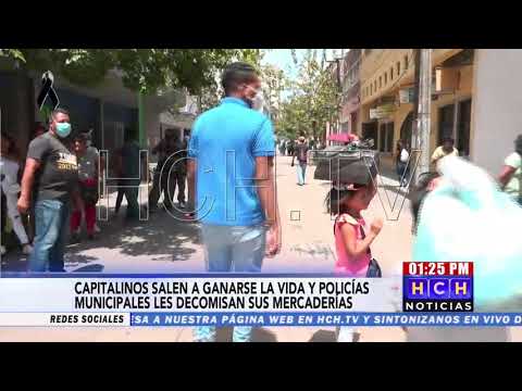 ¡Molote! Municipales y vendedores se enfrentan en Paseo  Liquidámbar