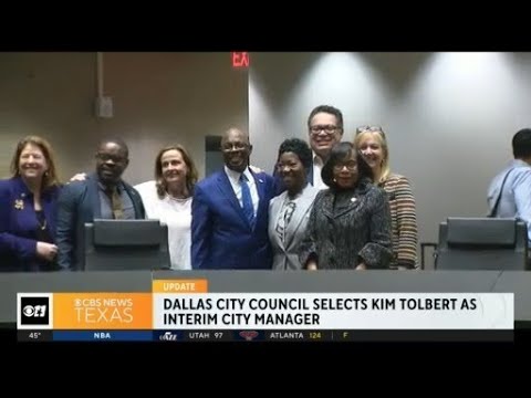 Dallas City Council selects Kim Tolbert as interim city manager