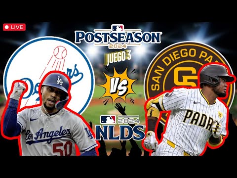 DODGERS de Los Angeles vs San Diego PADRES- MLB POSTSEASON - Sept 08, 2024 - LIVE Comentarios VIVO