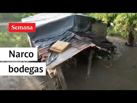 Narco bodegas: Policía ubicó cerca de una tonelada de cocaína en el Magdalena | Semana noticias