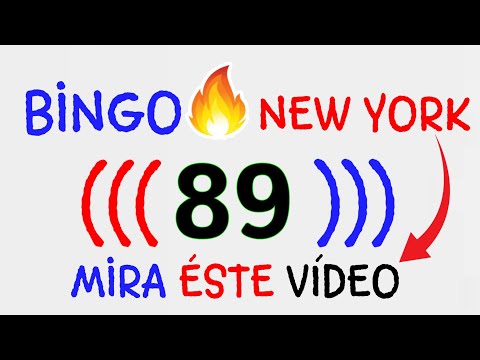 Lindoooooo..! # 89 # BINGO HOY loteria NEW YORK de HOY/ un SÓLO NÚMERO FUERTES/ SORTEOS para HOY