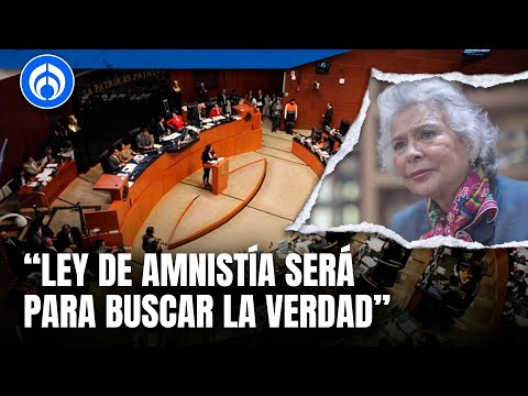 Cualquier persona detenida podrá ser beneficiada por la Ley de Amnistía: Olga Sánchez Cordero