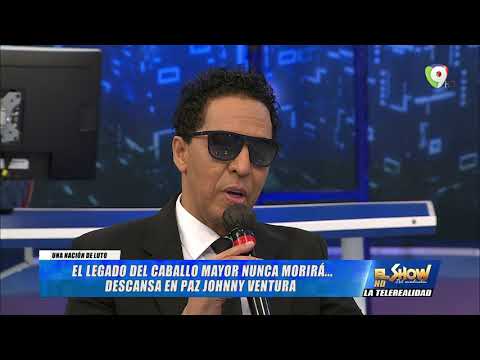 Javish Victoria, Manny Cruz y Bonny Cepeda  despiden al Grande Johnny Ventura | El Show del Mediodía