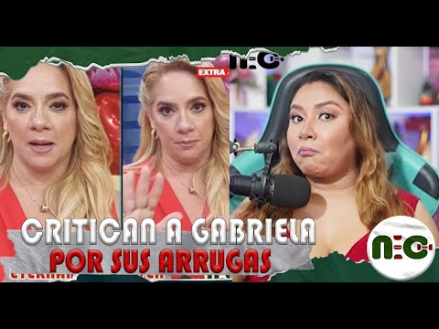Gabriela Pazmiño criticada por sus arrugas