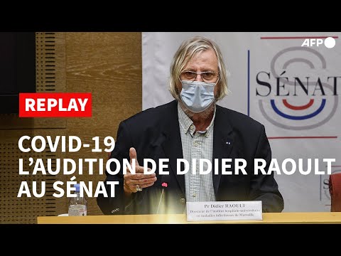 REPLAY - Raoult en solo devant les sénateurs après avoir refusé le format table-ronde