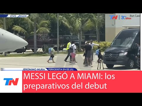 Miami se prepara para el debut de Messi en el Inter dirigido por el Tata Martino