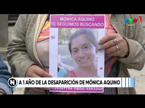 A un año de la desaparición de Mónica Aquino
