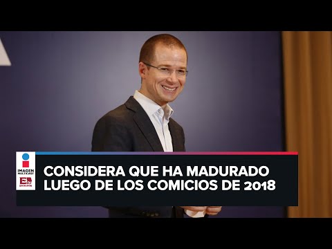 Ricardo Anaya anuncio su regreso a la política