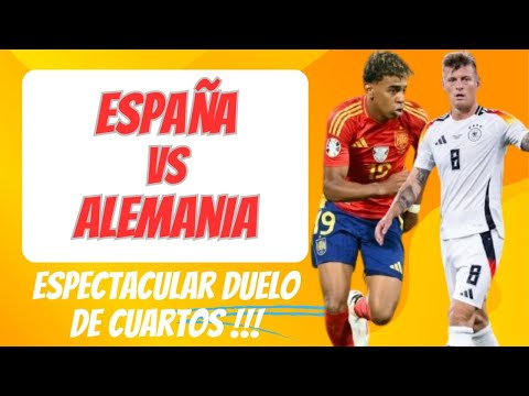 TREMENDO ESPAÑA vs ALEMANIA en la EUROCOPA!