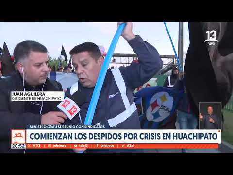 Comienzan los despidos por crisis en Huachipato: ministro Grau se reunió con sindicatos