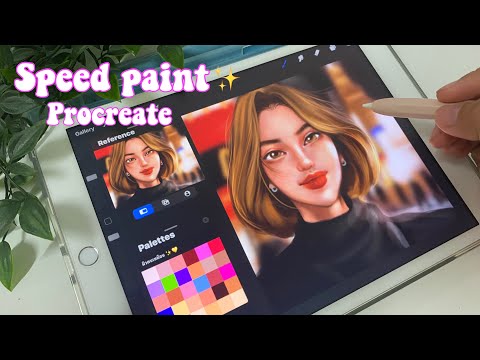 Speed-painting-✨procreate-draw
