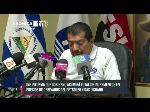 Comunicado del INE Y Ministerio de Energía y Minas - Nicaragua