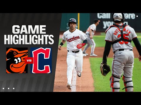 Orioles vs. Guardians Game Highlights (8/1/24) | MLB Highlights