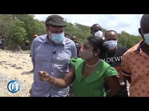 St Thomas Eastern MP and Opposition Leader visit disputed land