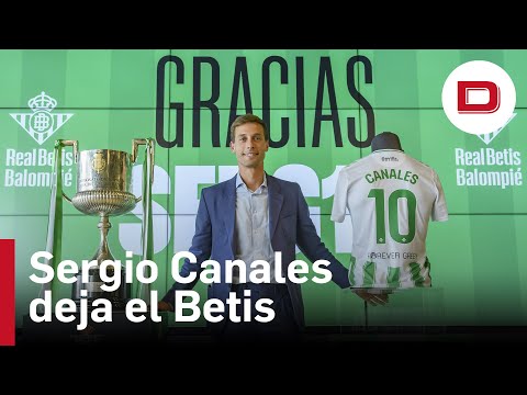 Sergio Canales se despide del Real Betis Balompié entre lágrimas y aplausos