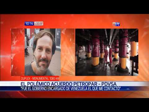 Sebastián Vidal habla sobre el polémico acuerdo entre PDVSA y Petropar