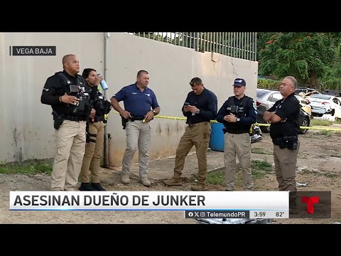 Enmascarados asesinan a dueño de un junker en Vega Baja