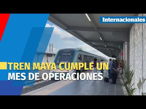 Tren Maya cumple un mes de arrancar en México con tropiezos y la esperanza de más viajeros