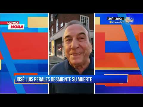 José Luis Perales desmiente su muerte | El Chismorreo